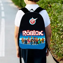 Рюкзак дитячий роблокс "Roblox" 34х27см, міський ранець для хлопчика з принтом (00376)