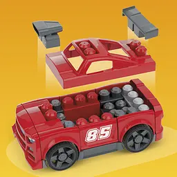 Конструктор Mattel 3-в-1 Гоночний автомобіль Mega Bloks (JKG35) - мініатюра 3