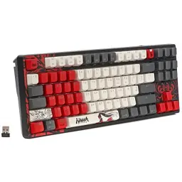 Клавіатура A4Tech Bloody WS87 Naraka Wireless/Bluetooth Black/Red (4711421001113) - мініатюра 3