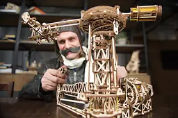 Механічний 3D Пазл Ukrainian Gears Авіатор, 726 елементів (70053) - мініатюра 9