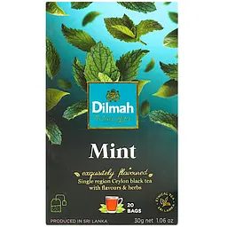 Чай чорний Dilmah Mint 30 г (20 шт. х 1.5 г) (831502) - мініатюра 2