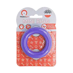 Іграшка для собак Misoko&Co Резинове кільце purple 8.3cm - мініатюра 3