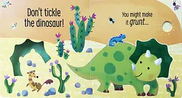 Інтерактивна книжка Don't Tickle the Dinosaur! - Sam Taplin, англ. мова (9781474976763) - мініатюра 2