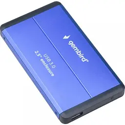 Зовнішня кишеня Gembird 2.5` USB 3.0 Blue (EE2-U3S-2-B) [124681] - мініатюра 2