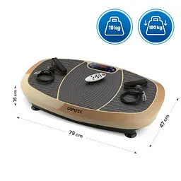 Вібраційна платформа Gymtek 3D XP750 золотий - мініатюра 17
