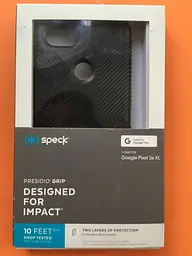 Чохол протиударний Speck Presidio Grip для Google Pixel 3a XL Black - мініатюра 5