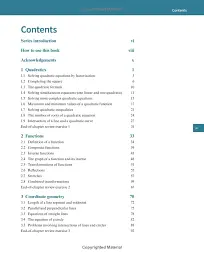 Pure Mathematics 1. Coursebook. Cambridge International AS & A Level - мініатюра 2
