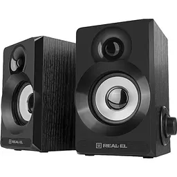 Акустична система REAL-EL S-200 Black [93424] - мініатюра 1