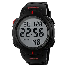 Наручний годинник чоловічий Skmei 1068 Red, 1068RD (12257)