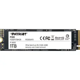 SSD накопичувач Patriot P300 1TB (P300P1TBM28) [130569]