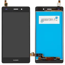 Дисплей Huawei P8 Lite (ALE L21) чорний + рамка!