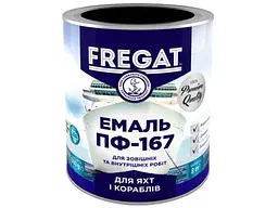Емаль алкідна ПФ-167 FREGAT чорний 0.9кг