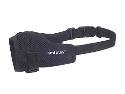Намордник для собак Amiplay Air S Foxterrier 16-20 * 20-30 см - чорний