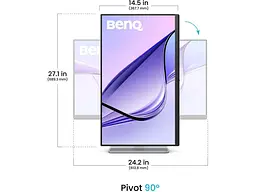 Монітор BenQ MA270UP (9H.LP8LB.QBE) - мініатюра 6