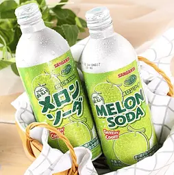 Газований напій Sangaria Ramune Melon Soda 500мл - мініатюра 5