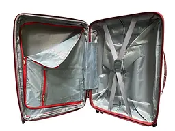 Валіза мала ручна поклажа Milano bag 050 поліпропілен S Бордовий - мініатюра 6