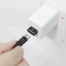 Перехідник USB 2.0 AF to USB-C black Baseus (CAAOTG-01) - мініатюра 4