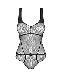 Боді Obsessive B336 crotchless teddy S/M/L - мініатюра 3