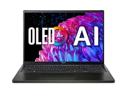 Ноутбук Acer Swift Edge SFE16-44 16' 3.2K OLED, AMD R7-8840U, 32GB, F1TB, UMA, Win11, чорний (NX.KTDEU.003)