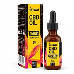 Олія CBD 5%. Канабідіол 1500 мг - мініатюра 2