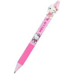 Ручка кулькова автоматична з фігуркою Kite Hello Kitty синя упаковка 36 шт. (HK26-393) - мініатюра 2