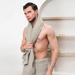 Набір рушників Cosas Cube Coffe 2 шт. (SetTowel_95x130_SquaresCoffe) - мініатюра 7