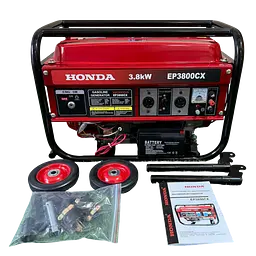 Генератор з електростартером HONDA EP3800CX PRO (3,8 КВТ) 4-тактний генератор 
