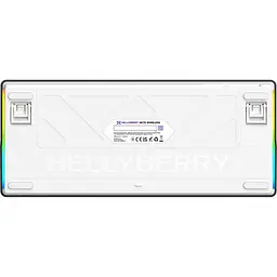 Клавіатура Hator Hellyberry HK75 White/Violet Wireless (HK75_wireless) [157456] - мініатюра 7