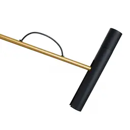 Світильник трековий поворотний LED KW-224/7W NW BK Brille 33-044 - мініатюра 10