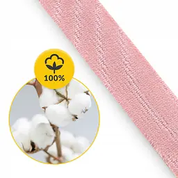 Стрічка кінезіологічна (кінезіо тейп) 4FIZJO 1 см x 5 м Light Pink (P-5905973400794) - мініатюра 2