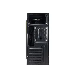 Корпус GTL T1651 Black, без БЖ, Mini Tower, Micro ATX / Mini ITX, 2xUSB 2.0, 370x176x410 мм, 0.4 мм, 2.6 кг - мініатюра 5