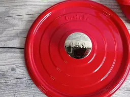 Сотейник чавунний O.M.S. Collection 3365-28 4 л Red - мініатюра 8