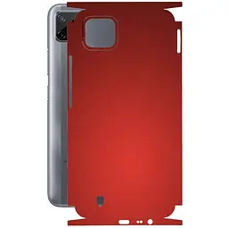 Захисна плівка StatusSKIN для Realme C11 2021 Корпус Вініл червона, матова