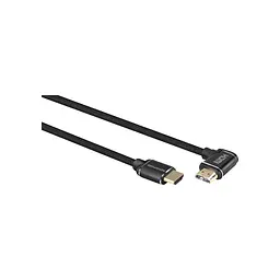 Кабель мультимедійний HDMI M to HDMI M 3.0m V2.0 90° corner Promate (prolink4k1-300.black) - мініатюра 2