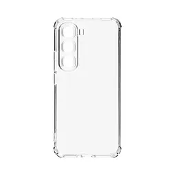 Прозрачный чехол для Infinix Hot 60 Pro Plus 4G с защитой камеры и усиленными бортами, тонкий, силиконовый, бесцветный, ударопрочный, противоударный бампер с закрытой камерой, ArmorStandart (ARM88669)