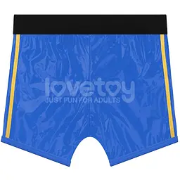 Трусики для страпона LoveToy Chic Strap-On Shorts, 32-35 (синій) - мініатюра 7