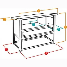 Клітка для гризунів Ferplast RANCH 100 RESTYLING (FR57090011) - мініатюра 2