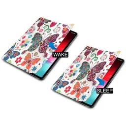 Чохол до планшета BeCover Smart Case Samsung Tab S9 Plus (SM-X810/SM-X816)/S9 FE Plus (SM-X610/SM-X616) 12.4" Butterfly (710375) - мініатюра 4