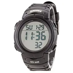 Чоловічий наручний годинник 1068 All Black Skmei acs0030866
