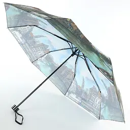 Жіноча складана парасолька механічна Art Rain 99 см різнобарвна - мініатюра 3