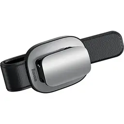 Автотримач для окулярів Baseus Platinum Vehicle Eyewear Clip Clamping Type Silver (ACYJN-B0S) - мініатюра 3