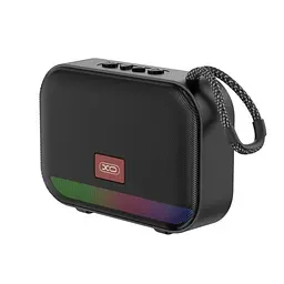 Акустична система XO F66 Illuminated Small Portable Speaker Чорна