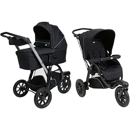 Коляска 2в1 Chicco Activ3 чорна (87154.31.01)