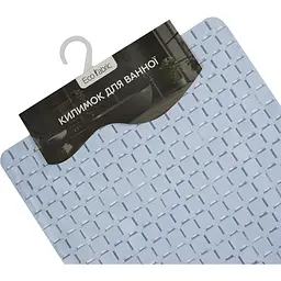 Килимок для ванної Eco Fabric Мозаїка 69х38 см блакитний (6938-003) - мініатюра 5