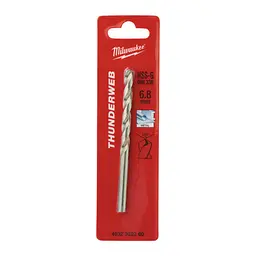 Свердло по металу THUNDERWEB HSS-G MILWAUKEE DIN338, діаметр 6,8x109х69мм