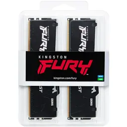 Модуль пам'яті для комп'ютера DDR5 64GB (2x32GB) 6000 MHz Beast RGB EXPO Black Kingston Fury (ex.HyperX) (KF560C36BBE2AK2-64) - мініатюра 4