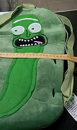 Рюкзак Rick and Mori Pickle Rick Рік і Морті Огірочок рюкзаку RM - мініатюра 3