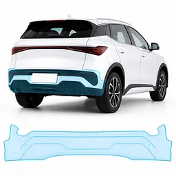 Антигравійна захисна бронеплівка за лекалами для BYD Atto 3 (Yuan Plus) I facelift 2025- задній бампер