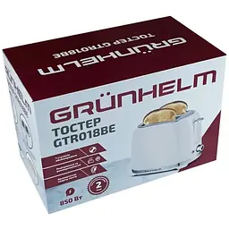 Тостер Grunhelm GTR018BE 850 Вт бежевий (143619) - мініатюра 5