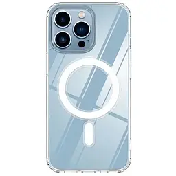 Чохол-накладка Magnetic Case for iPhone 14 Clear прозорий